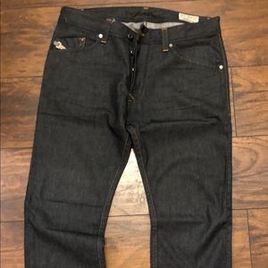 Diesel Regular Slim Tapered Dark Denim